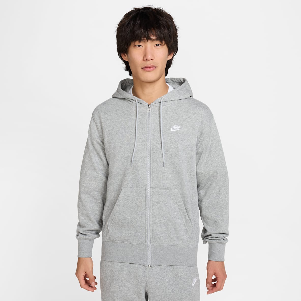 NIKE公式】 グレー フルジップ パーカー＆トレーナー【ナイキ公式通販】